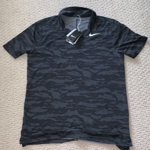 Nike golf dri fit, standard fit mens shirt